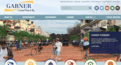 Desktop Screenshot of garnernc.gov