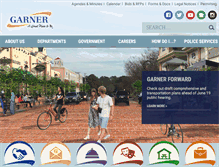 Tablet Screenshot of garnernc.gov